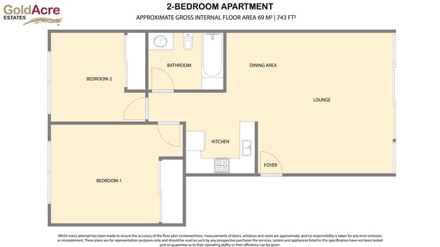 Apartamento de 2 habitaciones en Corralejo, La Oliva en venta - 279.000 € (Ref: 9242567)