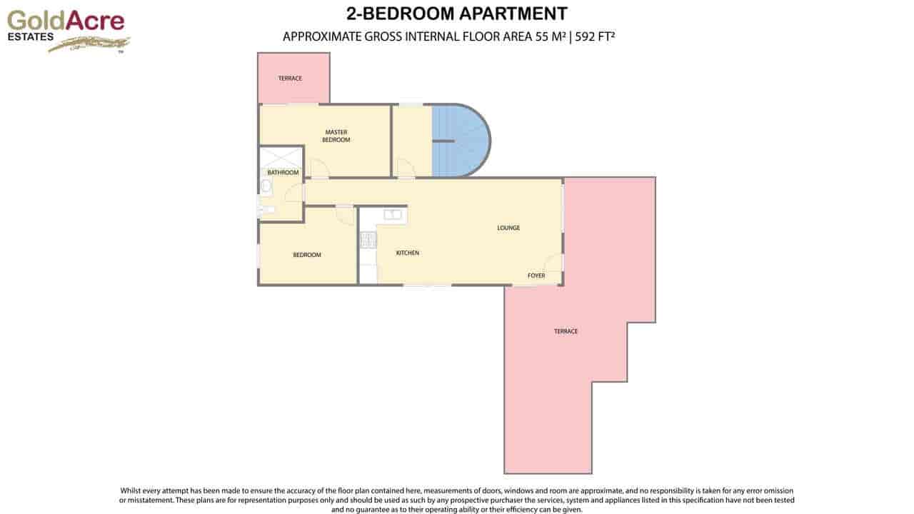 2 bedroom Penthouse for sale in Corralejo with pool - € 500,000 (Ref: 9356597)