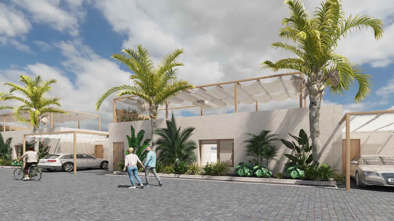 Chalet de 3 habitaciones en Corralejo en venta con piscina - 815.000 € (Ref: 9400531)
