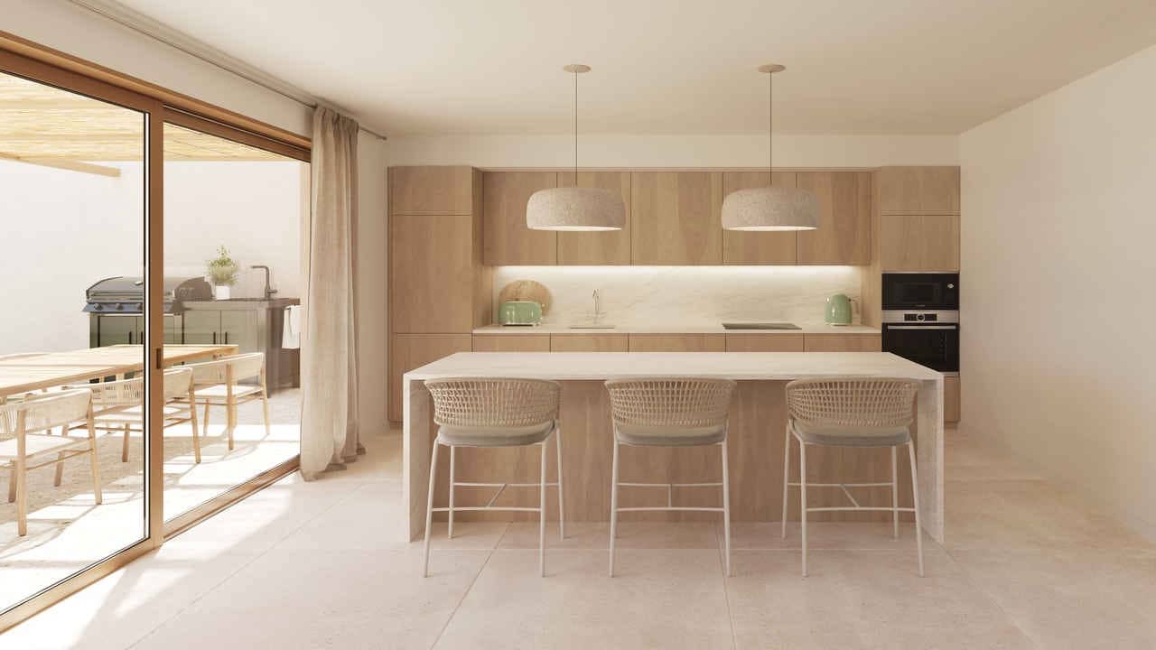 Chalet de 3 habitaciones en Corralejo en venta con piscina - 815.000 € (Ref: 9400531)