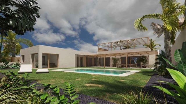 3 Zimmer Villa zu verkaufen in Corralejo, La Oliva mit Pool Garage - 655.000 € (Ref: 9400534)