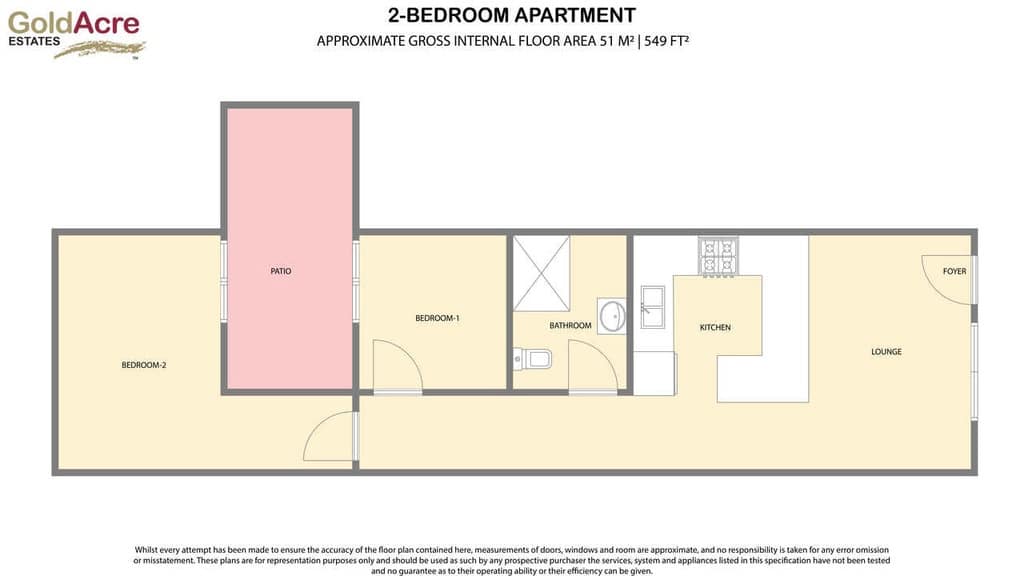 2 Zimmer Apartment zu verkaufen in Puerto del Rosario - 140.000 € (Ref: 9475818)