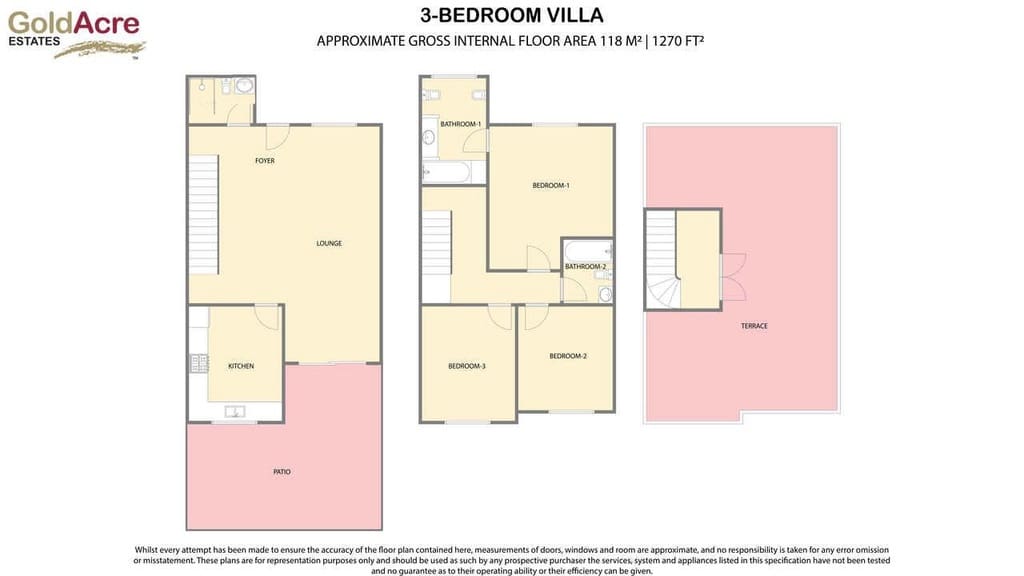 3 bedroom Villa for sale in La Oliva with pool - € 239,000 (Ref: 9807508)