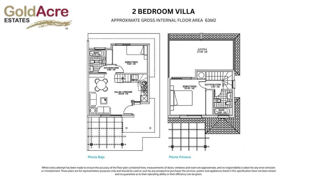2 slaapkamer Villa te koop in Majanicho met zwembad - € 220.000 (Ref: 9886377)