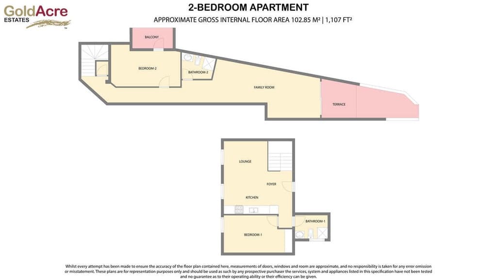 2 Zimmer Apartment zu verkaufen in El Cotillo mit Pool Garage - 399.000 € (Ref: 9915132)