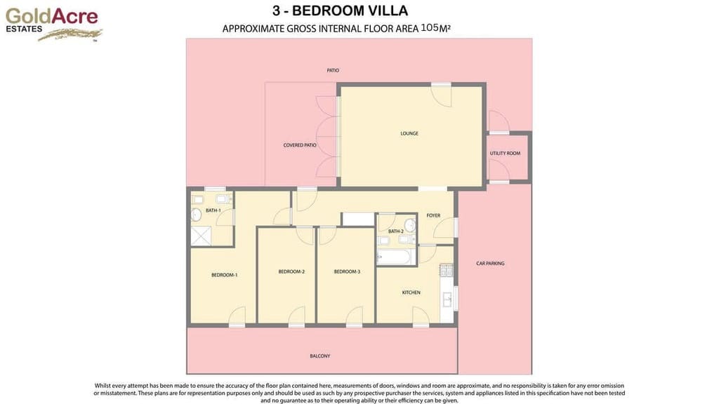 3 bedroom Villa for sale in La Oliva with pool garage - € 295,000 (Ref: 9979397)