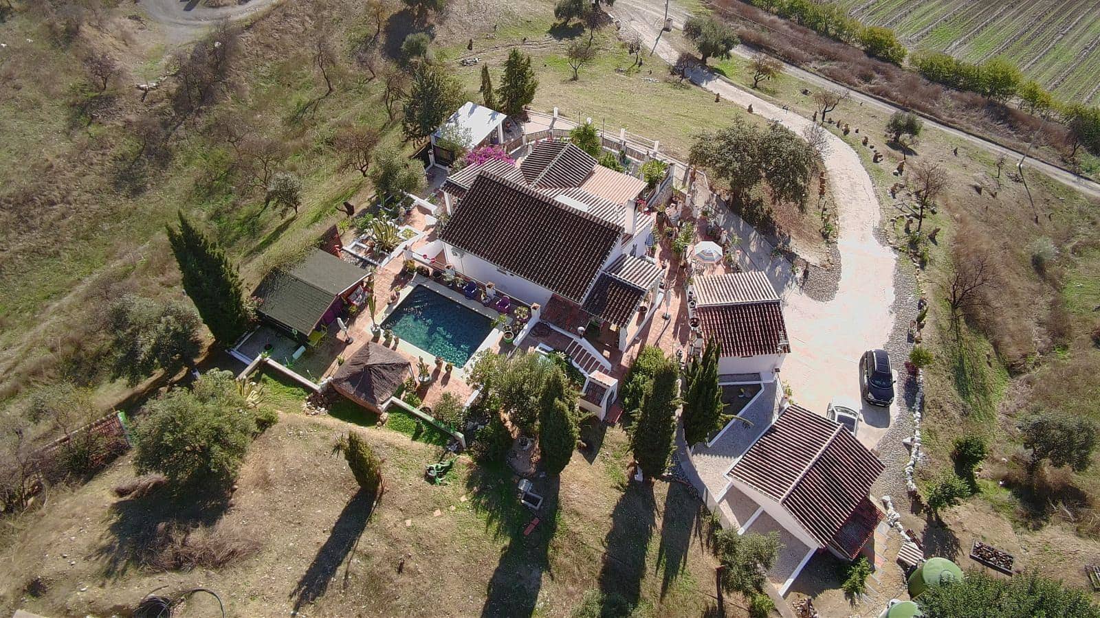 3 soverom Finca/Herregård til salgs i Pizarra med svømmebasseng garasje - € 649 000 (Ref: 10136483)