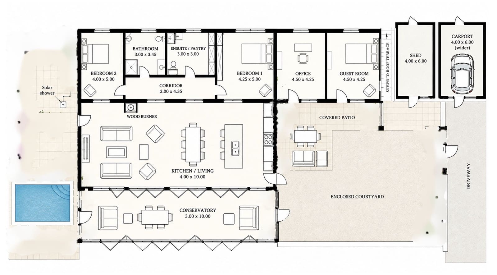 4 Zimmer Finca/Landgut zu verkaufen in Almogia mit Pool Garage - 469.000 € (Ref: 10136499)