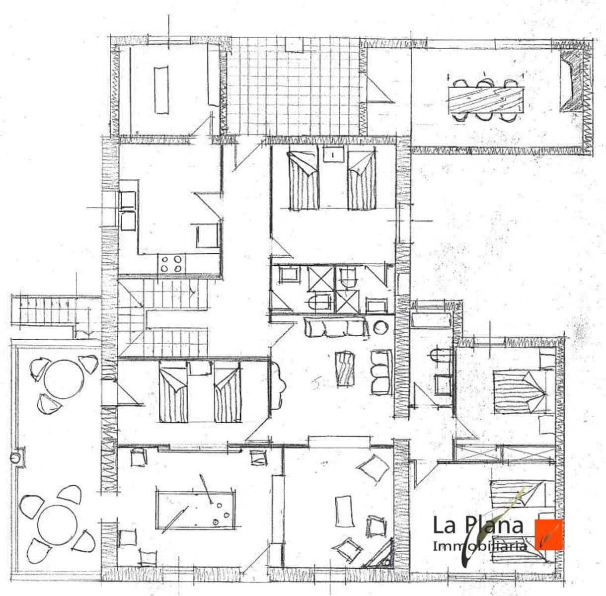 9 soveværelse Villa til salg i Sant Carles de la Rapita med garage - € 434.805 (Ref: 8113094)