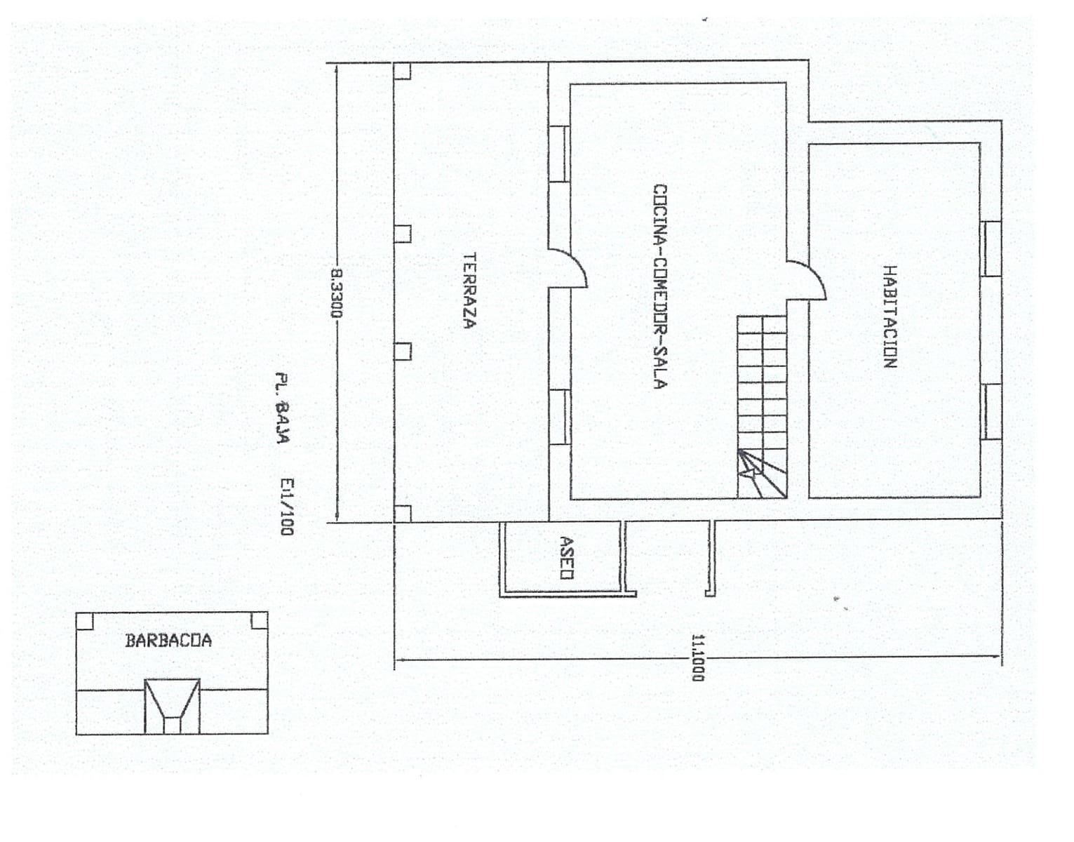 4 bedroom Finca/Country House for sale in Santa Barbara with pool - € 349,000 (Ref: 8158678)
