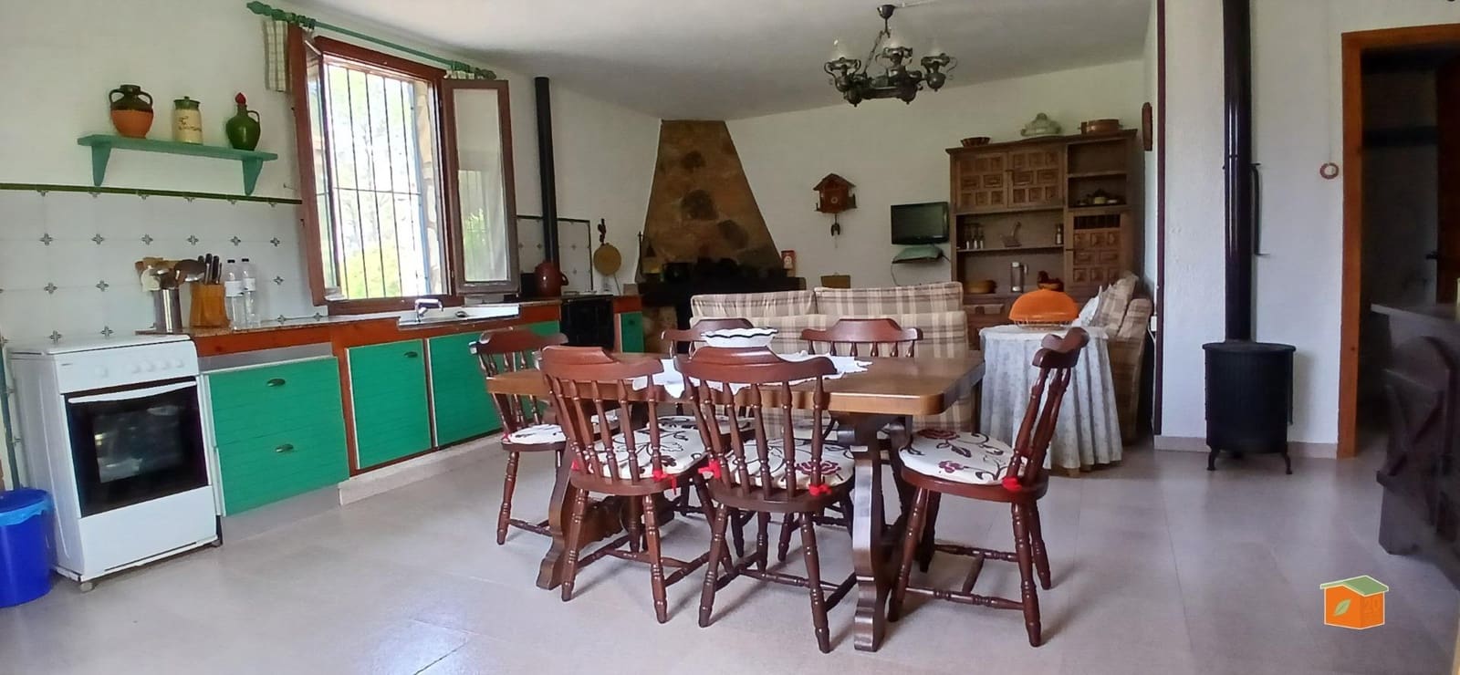 2 soveværelse Finca/Landehus til salg i El Perello med swimmingpool garage - € 245.000 (Ref: 9007304)