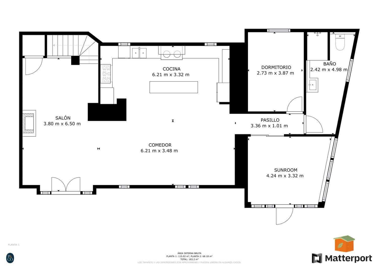 2 soveværelse Villa til salg i Bitem med swimmingpool - € 315.000 (Ref: 9036819)