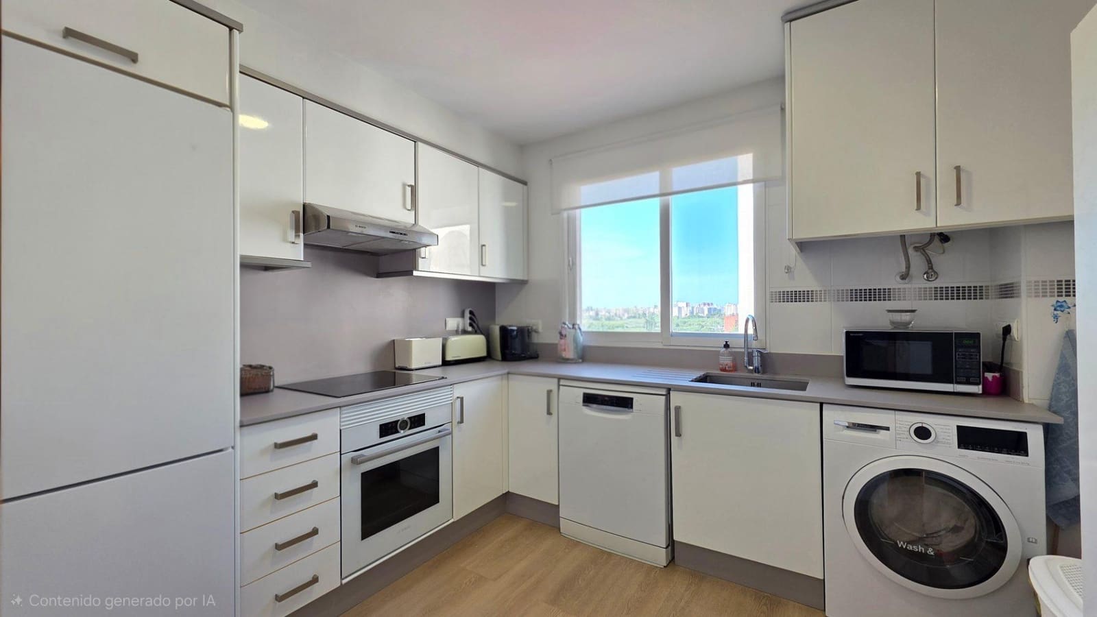 Apartamento de 3 habitaciones en Gandia en alquiler con piscina garaje - 1.000 € (Ref: 10030601)