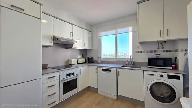 Apartamento de 3 habitaciones en Gandia en alquiler con piscina garaje - 1.000 € (Ref: 10030601)