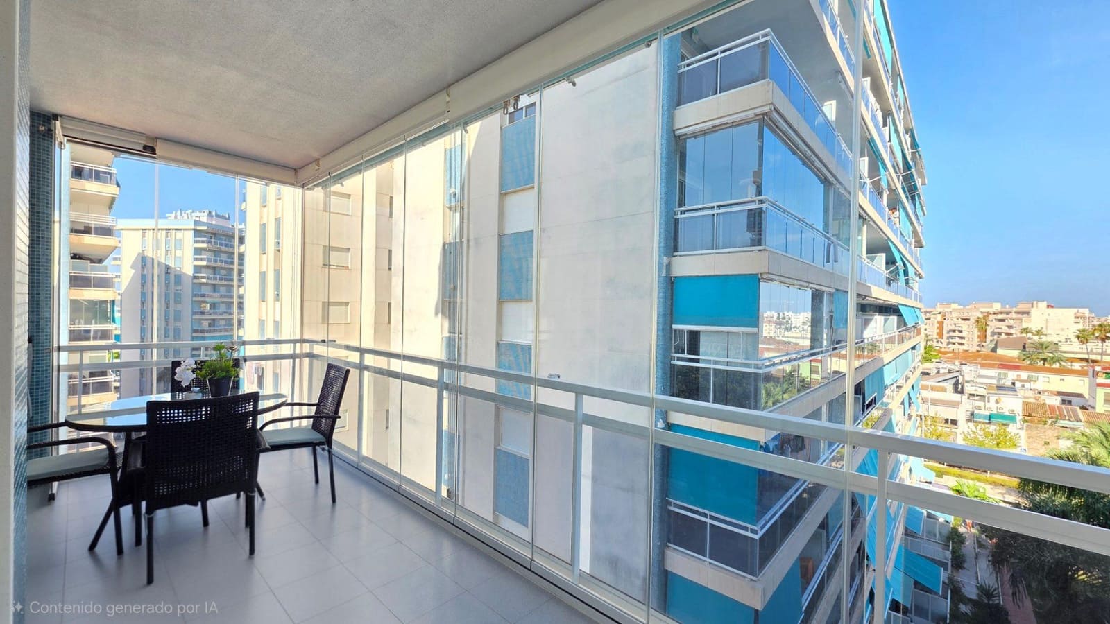 Apartamento de 3 habitaciones en Gandia en alquiler con piscina garaje - 1.000 € (Ref: 10030601)