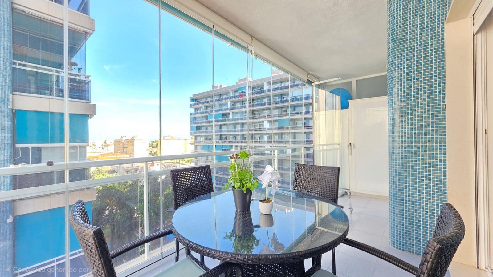 Apartamento de 3 habitaciones en Gandia en alquiler con piscina garaje - 1.000 € (Ref: 10030601)