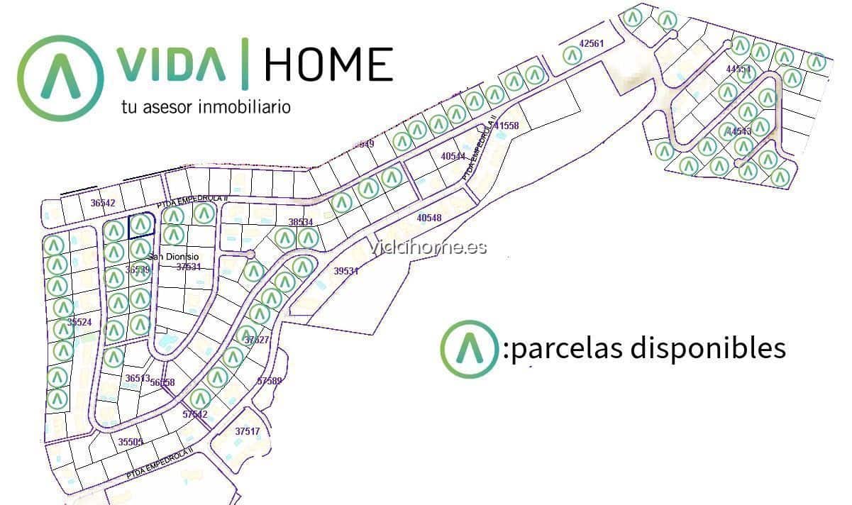 Ubebygd land til salgs i Calpe / Calp - € 220 000 (Ref: 10160780)