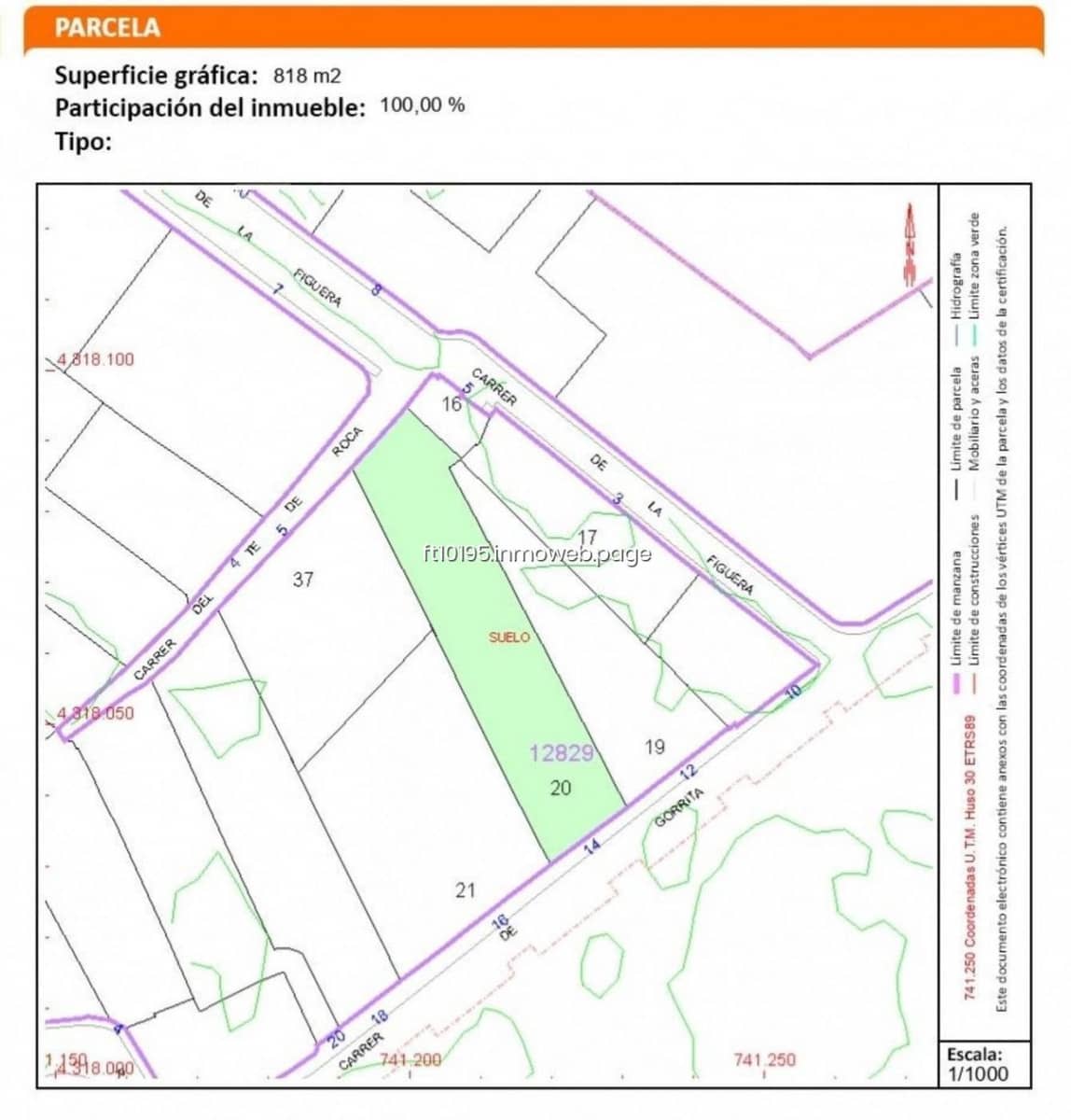 Undeveloped Land for sale in Gandia - € 120,000 (Ref: 8096755)