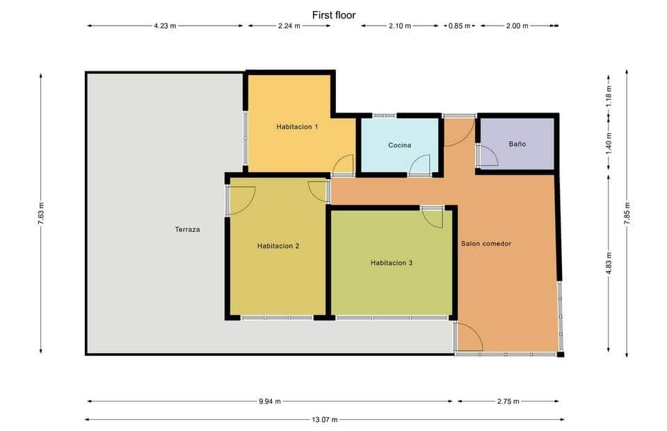 Ático de 3 habitaciones en Gandia en venta - 299.000 € (Ref: 9586457)