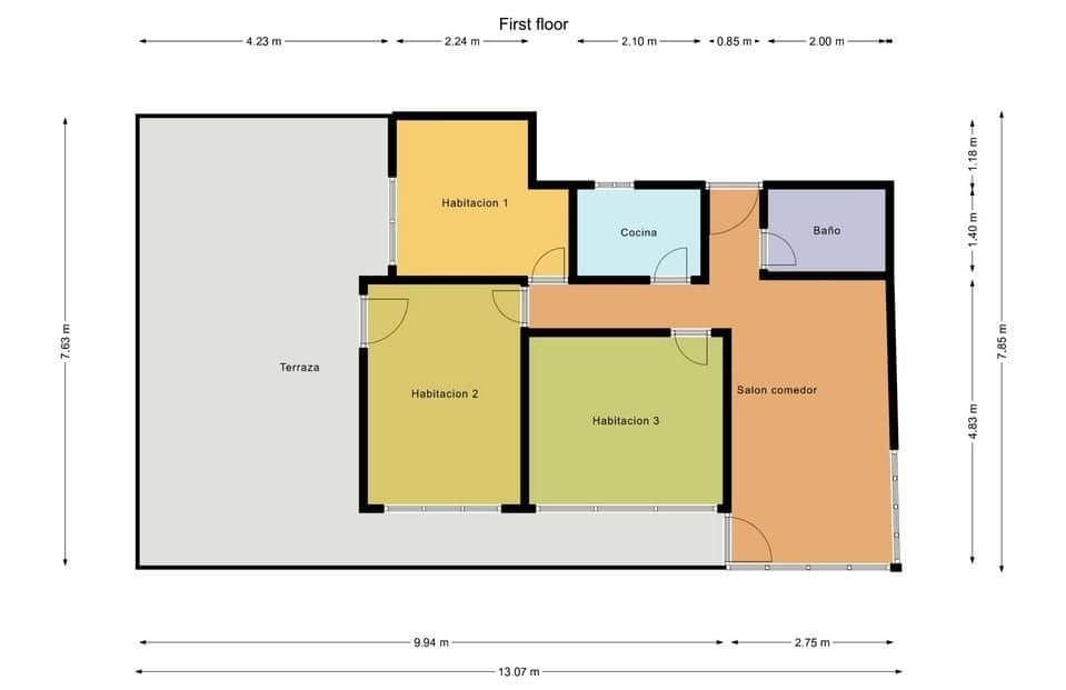 3 bedroom Penthouse for sale in Gandia with garage - € 269,000 (Ref: 9586457)