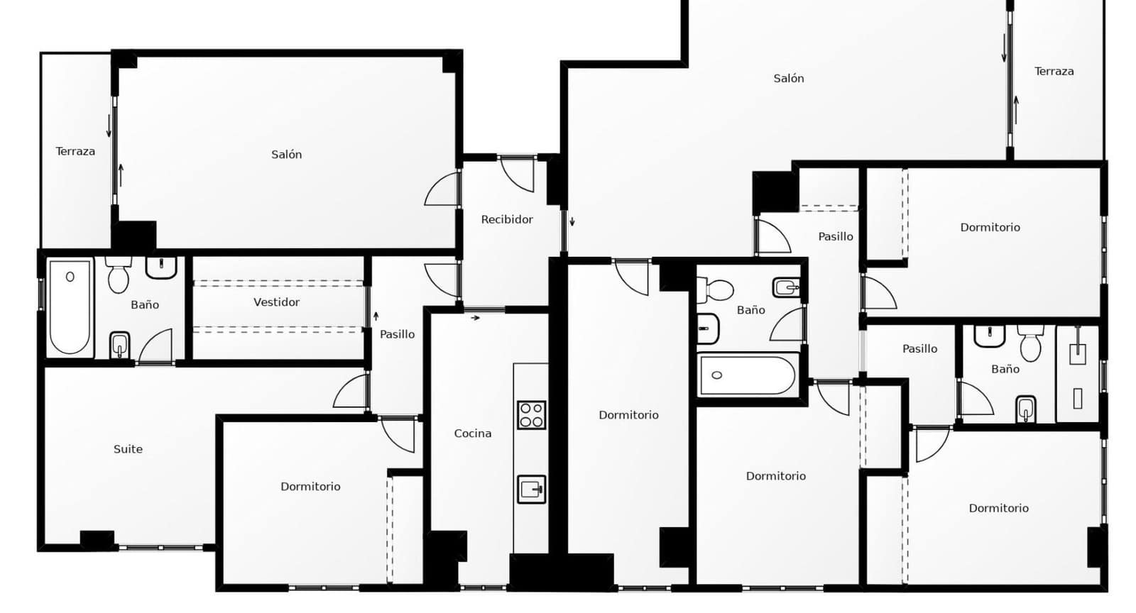 6 camera da letto Appartamento in vendita in Cordova citta con piscina garage - 590.000 € (Rif: 9359857)