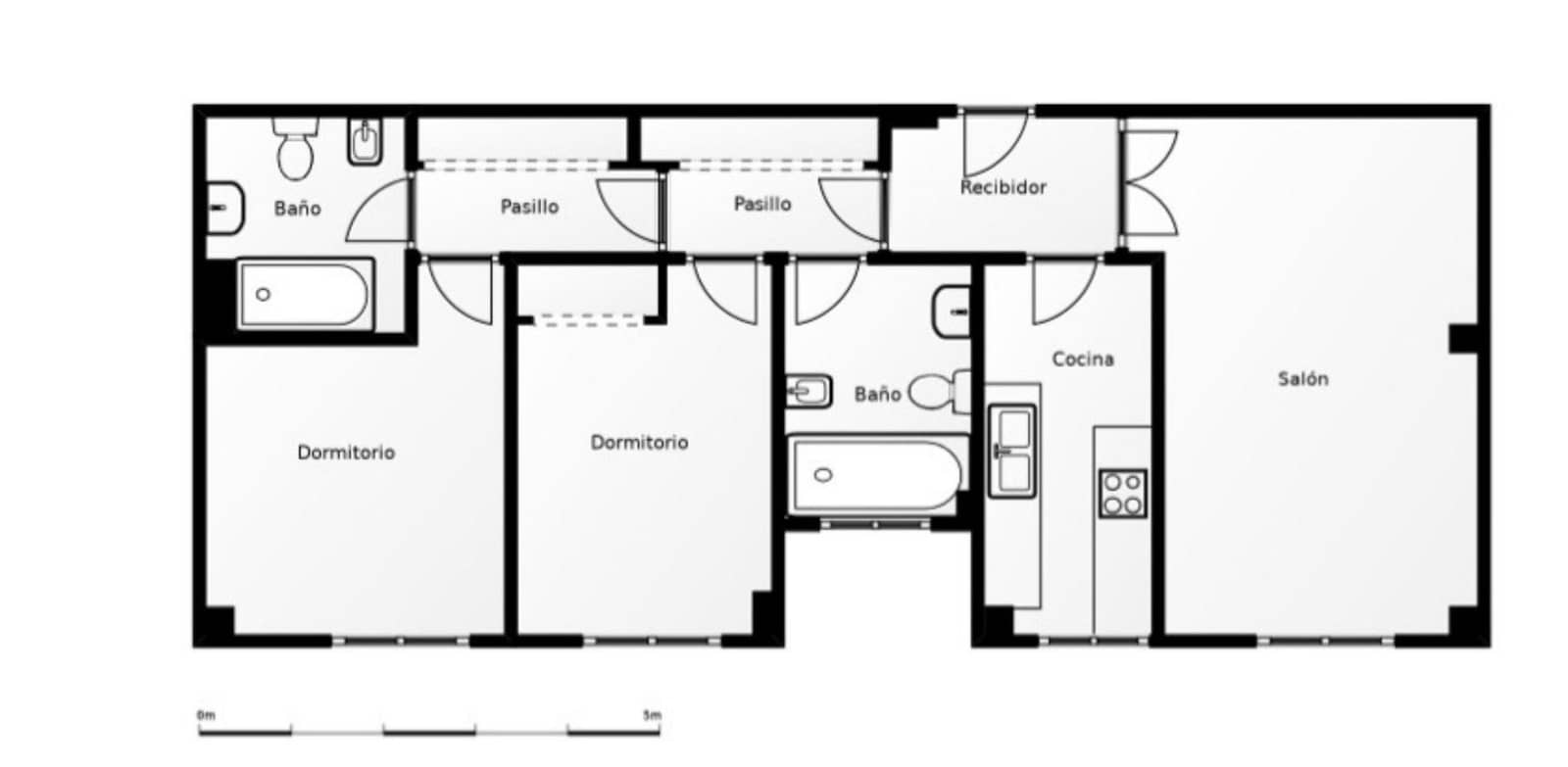 2 sovrum Lägenhet till salu i Cordoba stad med pool garage - 212 000 € (Ref: 9359864)