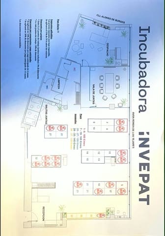 Kantoor te huur in Centro, Córdoba stad - € 185 (Ref: 9359910)