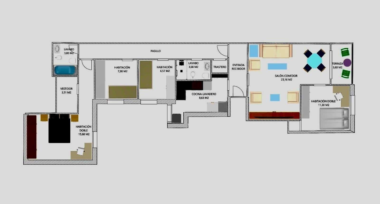 4 soveværelse Lejlighed til salg i Cordoba by - € 204.000 (Ref: 9359974)