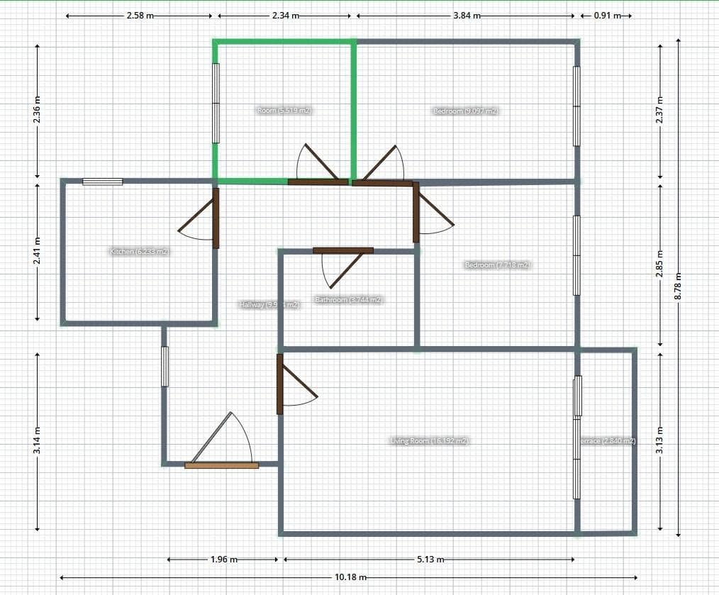 3 makuuhuone Asunto myytävänä paikassa Cordoba kaupunki - 149 900 € (Ref: 9360025)