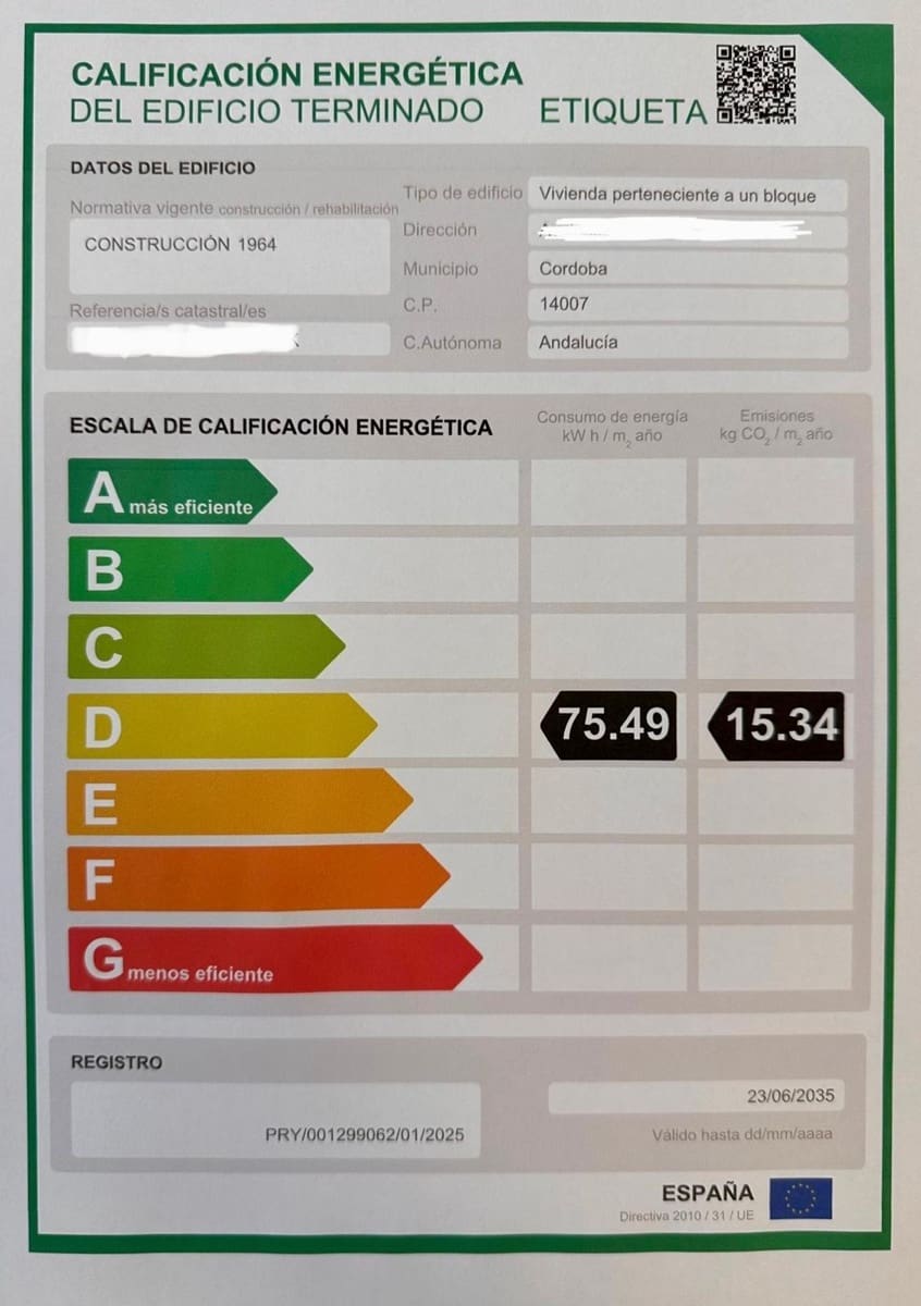 3 Zimmer Wohnung zu verkaufen in Cordoba Stadt - 157.000 € (Ref: 9362422)