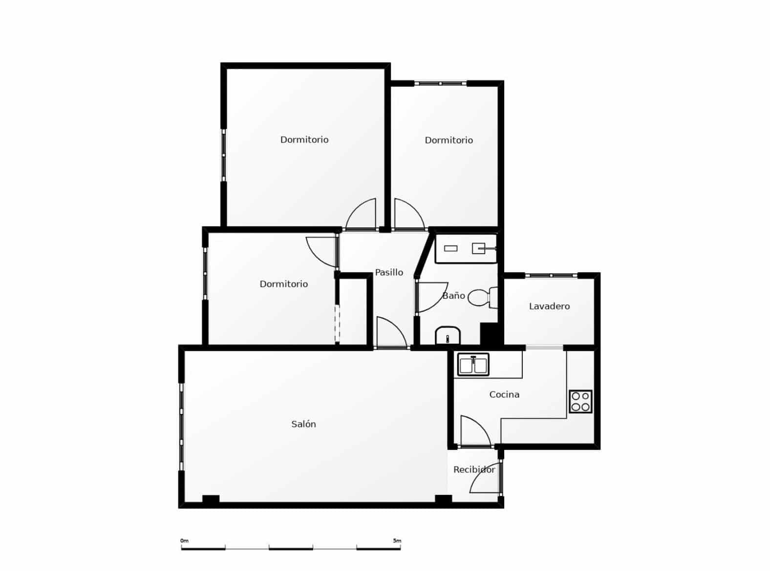 3 camera da letto Appartamento in vendita in Cordova citta - 154.900 € (Rif: 9446440)