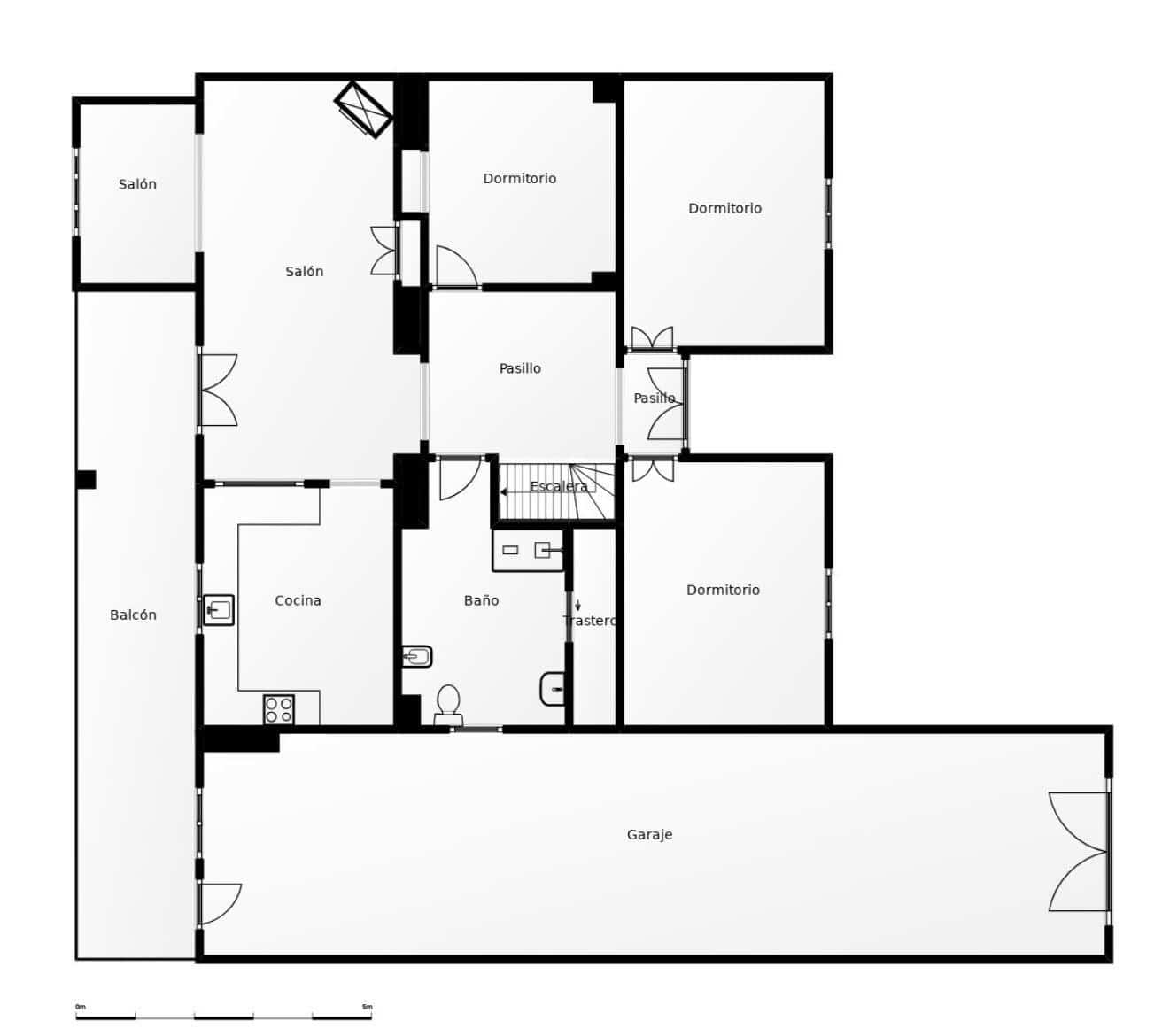 6 bedroom Townhouse for sale in Fuente Obejuna with garage - € 140,000 (Ref: 9449395)