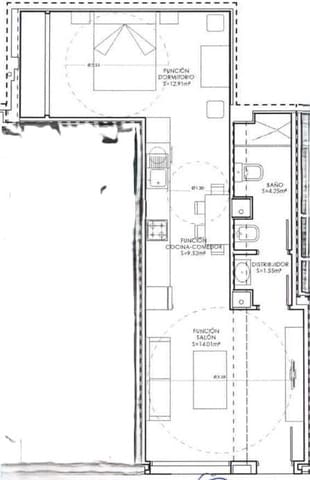 1 makuuhuone Ullakkoasunto myytävänä paikassa Sagunto, Córdoba kaupunki - 97 700 € (Ref: 9639515)