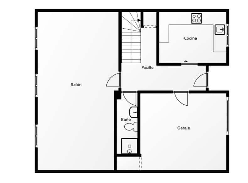 4 soveværelse Rækkehus til salg i Cordoba by med garage - € 180.000 (Ref: 9686535)