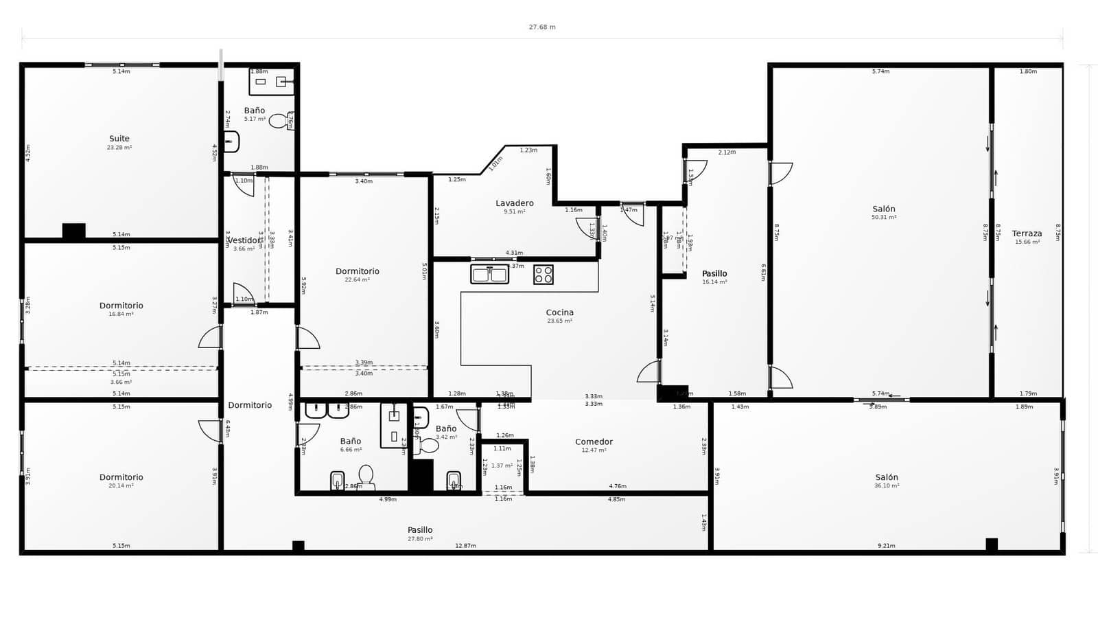 4 bedroom Flat for sale in Cordoba city with garage - € 429,000 (Ref: 9698870)