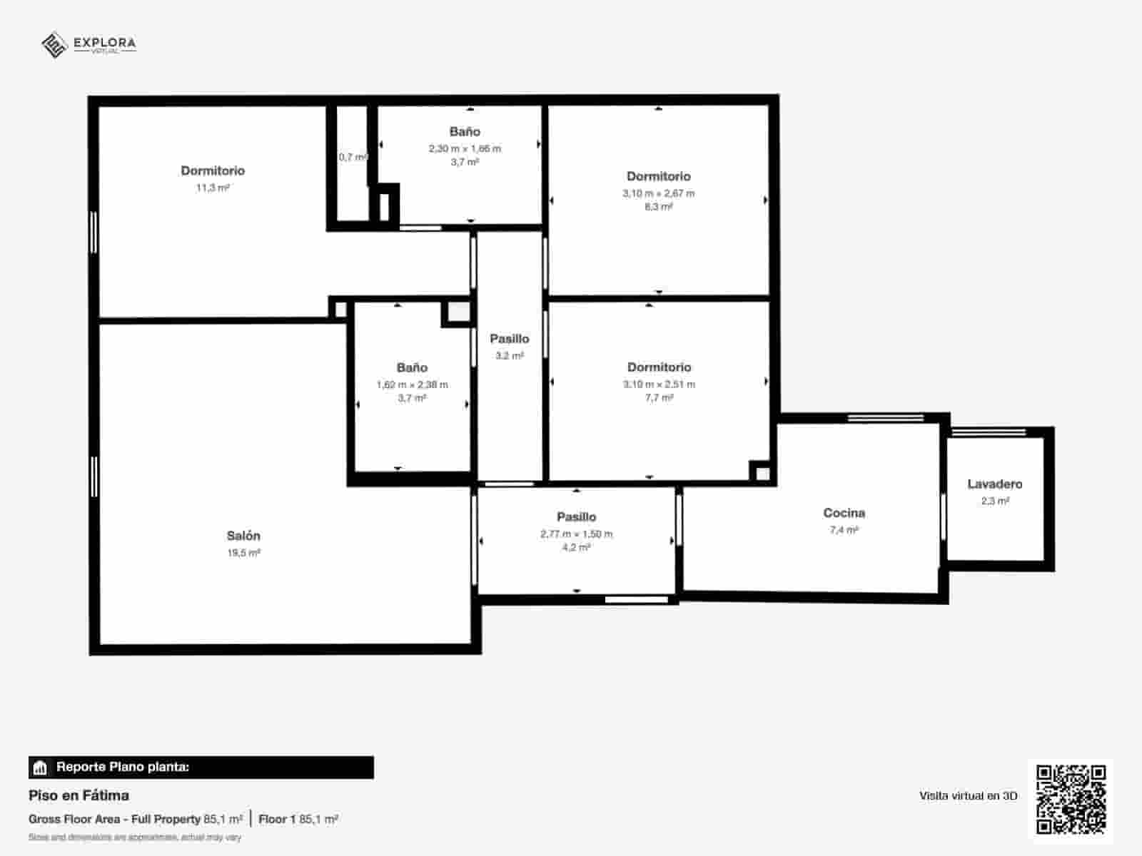 3 bedroom Flat for sale in Cordoba city with garage - € 190,000 (Ref: 9721773)