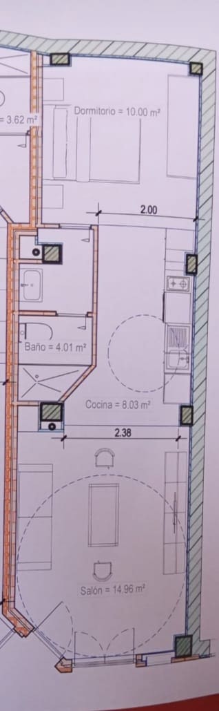 1 quarto Loft para venda em Cordova cidade - 145 000 € (Ref: 9825348)