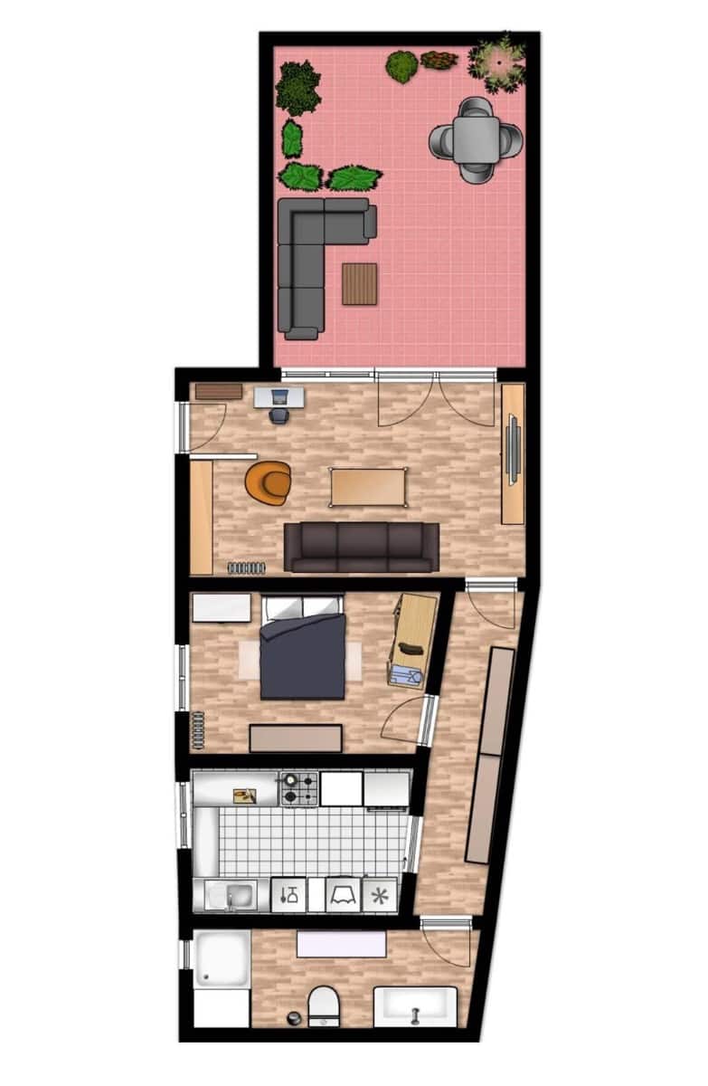 1 quarto Penthouse para venda em Cordova cidade - 280 000 € (Ref: 9929477)