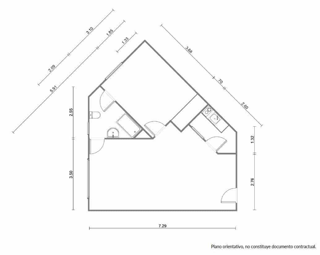 1 bedroom Flat for sale in Cordoba city with garage - € 190,000 (Ref: 9965352)