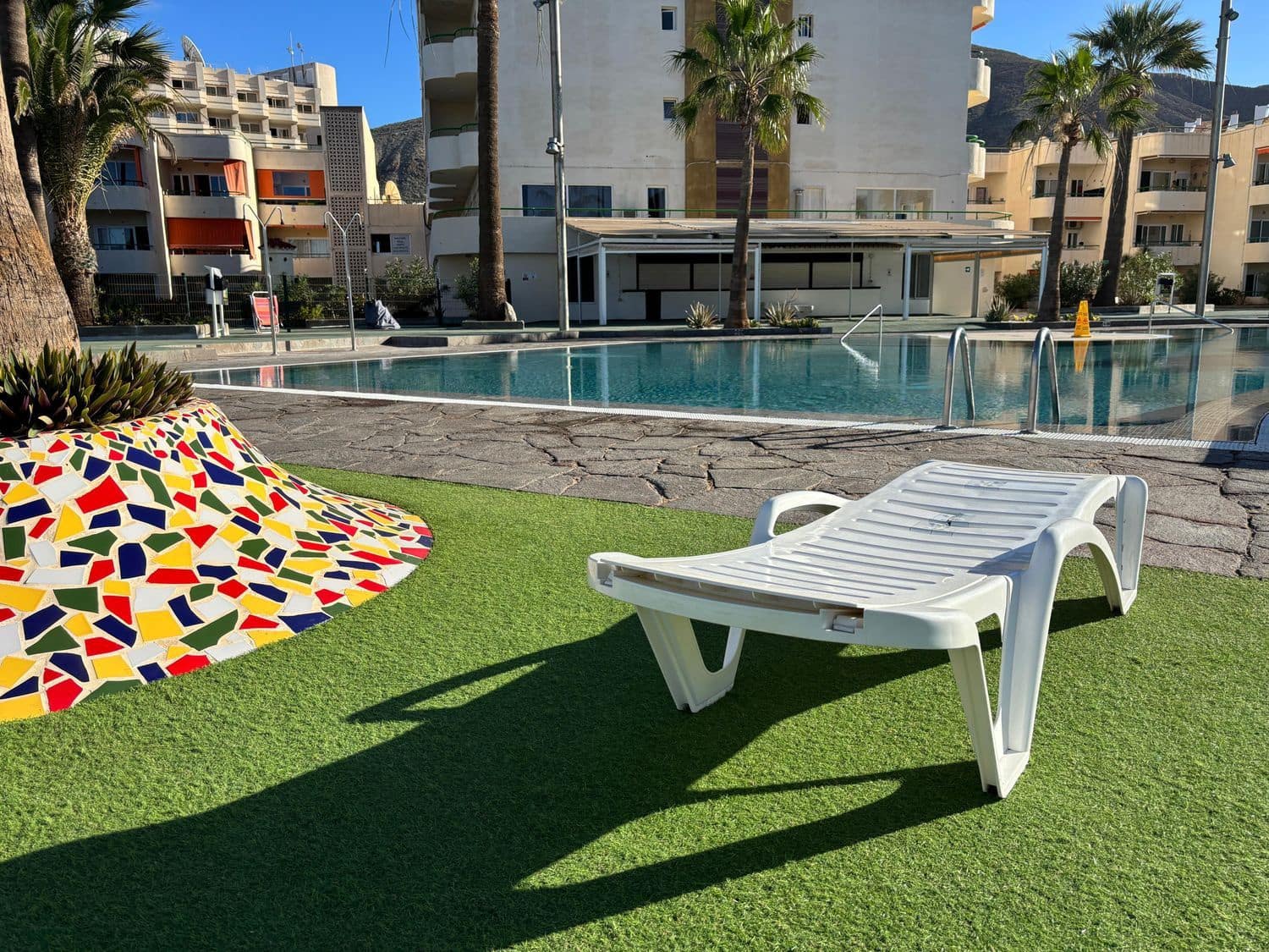 1 soverom Leilighet til salgs i Los Cristianos med svømmebasseng garasje - € 385 000 (Ref: 10004610)