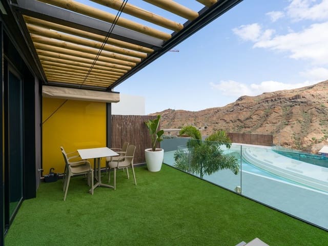 1 sovrum Lägenhet att hyra i Puerto Rico, Mogán med pool garage - 1 900 € (Ref: 10013929)