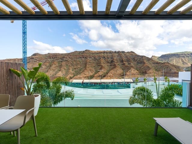1 sovrum Lägenhet att hyra i Puerto Rico, Mogán med pool garage - 1 900 € (Ref: 10013929)