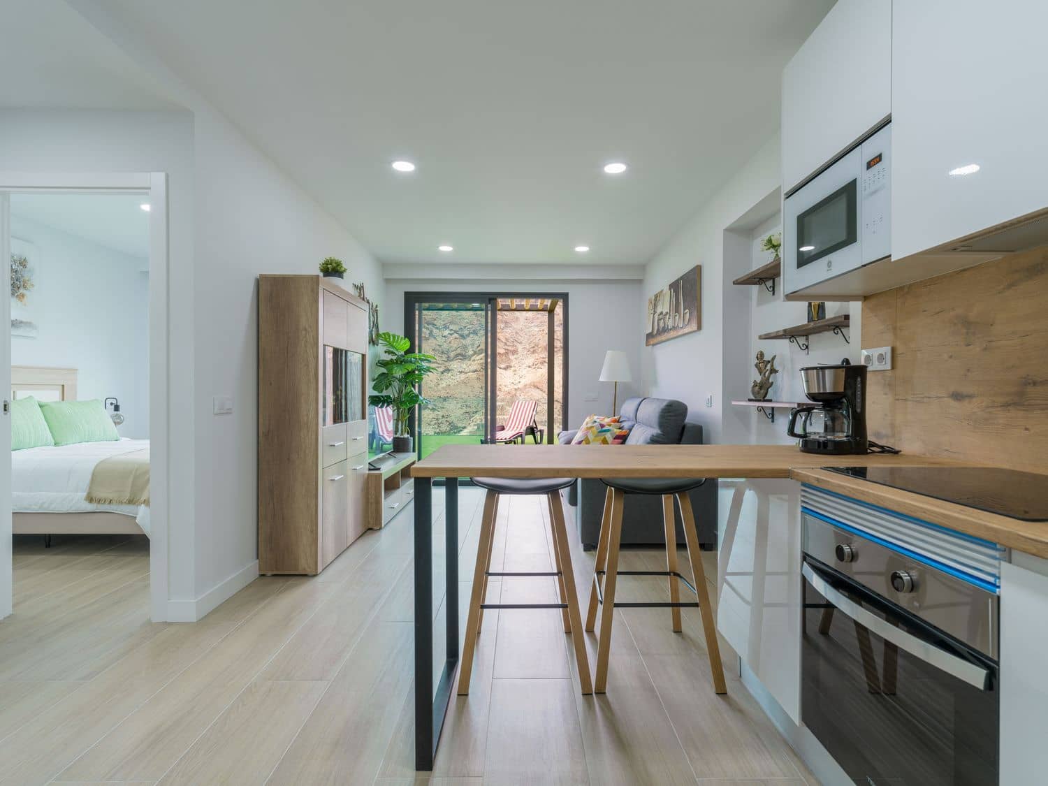 1 slaapkamer Appartement te koop in Puerto Rico met zwembad garage - € 357.000 (Ref: 10013930)