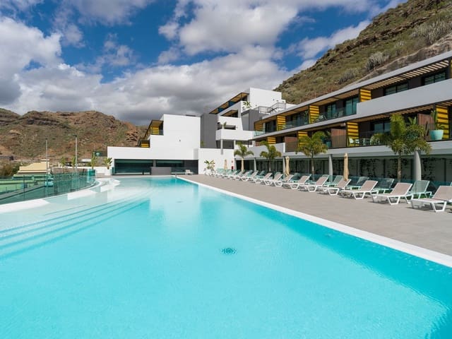 Apartamento de 1 habitación en Puerto Rico, Mogán en alquiler con piscina garaje - 1.900 € (Ref: 10013931)