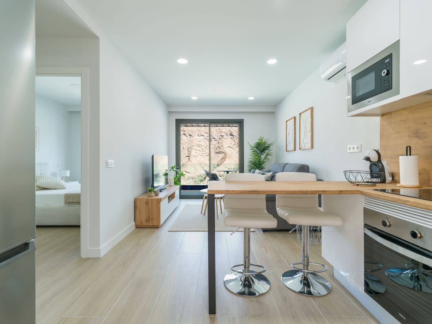 Appartement de 1 chambre à louer à Puerto Rico avec piscine garage - 1 800 € (Ref: 10013932)