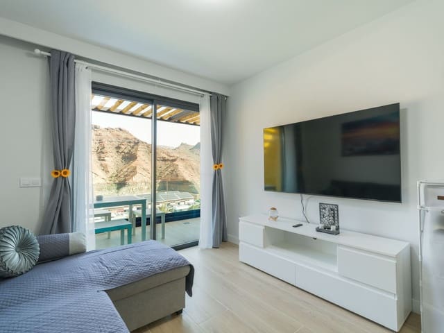 Apartamento de 1 habitación en Puerto Rico, Mogán en alquiler con piscina garaje - 1.700 € (Ref: 10013934)