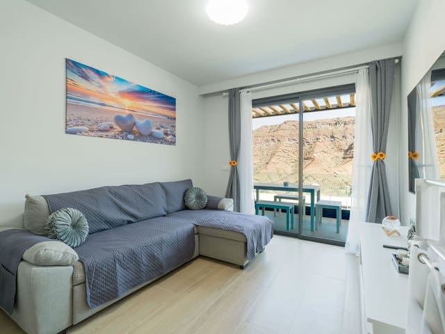 Apartamento de 1 habitación en Puerto Rico, Mogán en alquiler con piscina garaje - 1.700 € (Ref: 10013934)