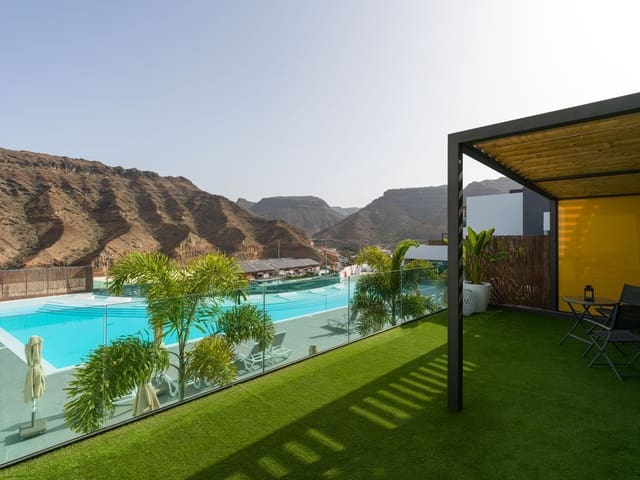 1 soveværelse Lejlighed til leje i Puerto Rico, Mogán med swimmingpool garage - € 2.200 (Ref: 10030018)