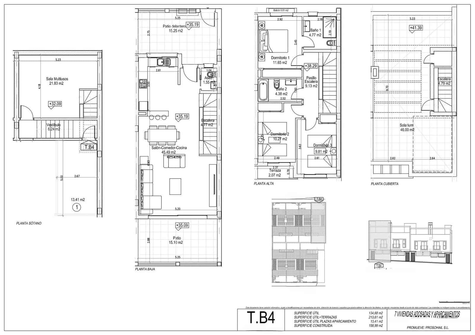 Adosado de 3 habitaciones en Mijas en venta con garaje - 450.000 € (Ref: 8865397)