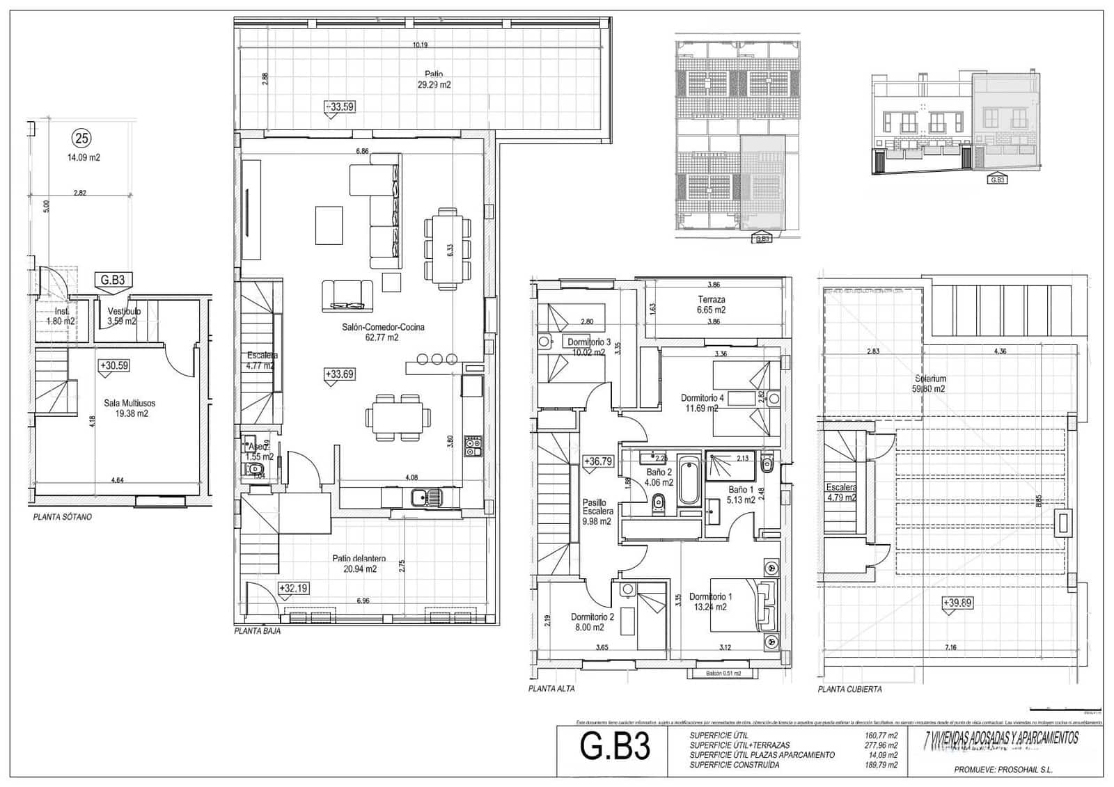 Adosado de 3 habitaciones en Mijas en venta con garaje - 450.000 € (Ref: 8865397)
